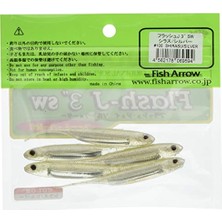 Odea Flash-J Sw 3" (5 Adet/paket) #100 Shirasu/silver Olta
