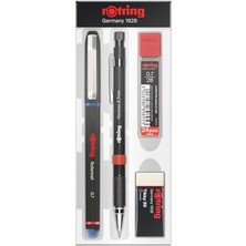 Odea Rotring Visumax + Roller Ofis Seti- 0.7 Mm, Mavi