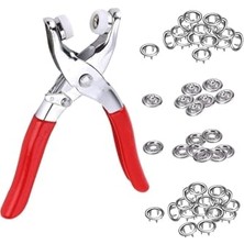 Odea Tineke 9.5 mm Metal Çıt Çıt, El Pensesi, Set- Gömlek ve Bebe Çıtçıt Montaj Seti Düğme Pensesi