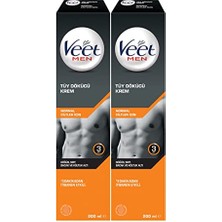 Odea Veet Men Tüy Dökücü Krem Erkeklere Özel, (2 x 200 Ml)
