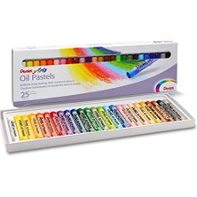 Odea Yağlı Pastel Boya, Standart Kutu, 25 Renkli