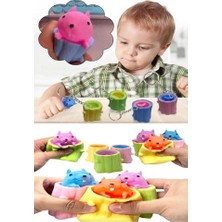 Odea Roseroi Sevimli Squishy Sincap Oyuncak Sıkma Bardak Sincap Stres Oyuncağı Kahverengi