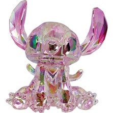 Odea Facets Disney Lilo ve Stitch Melek Figürü 7.6 Cm, Pembe Polyresin Koleksiyon