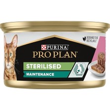 Odea Purina Pro Plan Sterilised Kısırlaştırılmış Kediler Için Somonlu Yaş Kedi Sı 24 Al 18 Öde