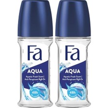 Odea Aqua Roll-On 50 ml Okyanus Kokulu Kadın Roll-On 2li Paket