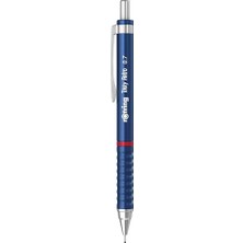 Odea Tıkky Retro Versatıl Mekanizmalı Kalem Metalik Mavi 0.7 mm | Metalik Tikky Retro Kalem Yumuşak 2b Kurşun ve Kendinden Emin Yazma ve Sanat Için Dahili Silgi