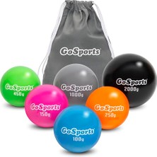 Odea Plyometrik Ağırlıklı Toplar Beyzbol ve Softbol Antrenmanı Için 6'lı Paket - Güç ve Mekaniği Geliştirmek Için Değişken Ağırlık Topları - Elite Set