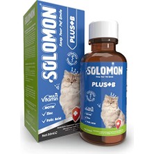 Odea Solomon Plus+B Kediler Için Tüy Dökümünü Azaltan Besleyen Tüy Döküm Önleyici Multivitamin Damla