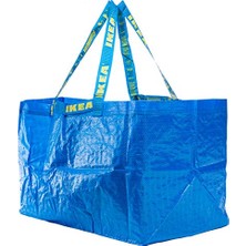 Odea Ikea Frakta Mavi Büyük Çanta - Alışveriş, Çamaşır ve Depolama Için Ideal