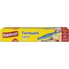 Odea Fermuarlı Poşet Büyük Boy 24 cm x 28 cm