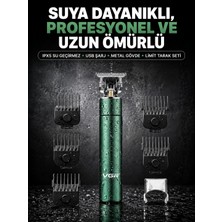 4 Limit Taraklı Ipx5 Su Geçirmez Saç Kesme Makinesi - Lisinya
