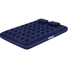 Odea Bestway 2,03M x 1.52M x 22CM Hava Yatağı Queen Manuel El Pompası