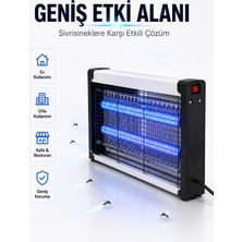 10W Uv Haşere Kontrol Cihazı – Sessiz Çalışan Elektrikli Sinek Öldürücü Lamba - Lisinya