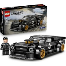 Odea LEGO Speed Champions Ken Block’un ‘65 Ford Mustang Hoonicorn V1’i 77262 | 9 Yaş ve Üzeri Çocuklar Için Hoonicorn Şapkası ve Ceketi Giyen Minifigür Içeren Oyuncak Yapım Seti, Hediye Fikri (345 Parça)