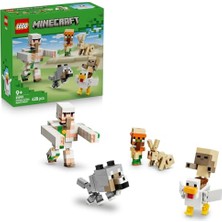 Odea LEGO Minecraft Tavuk Jokey Çöl Saldırısı 21592 | 9 Yaş ve Üzeri Çocuklar Için Yavru Zombi Kurusu Dahil 6 Figür Içeren Oyuncak Yapım Seti, Hediye Fikri (428 Parça)