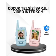 3–12 Yaş Çocuklara Uygun Görüntülü Walkie Talkie Seti - Lisinya