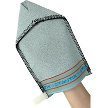Odea Otantik Kese Tellak Banyo Hamam Kesesi –%100 Doğal | Derin Cilt Temizliği | Sert ve Dayanıklı Kese (Yeşil)