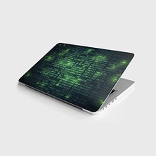 Odea Laptop Sticker Notebook Pc Kaplama Etiketi Matrix