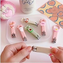 Odea Figürlü Renkli Bebek Çocuk Tırnak Makası 1 Adet