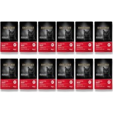 Odea Challenge Sığır Etli Yetişkin Pouch Yaş Kedi Sı 85 gr x 12 Adet