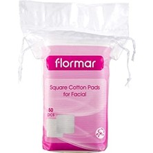 Odea Makyaj Temizleyici Yüz Pedi - Square Cotton Pads For Facial 50 Adet 8690604175048