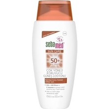 Odea Sebamed Sun Care Spf 50+ Uva/uvb Filtresi ve E Vitamini Üçlü Yüksek Koruma Çok Yönlü Güneş Losyonu 150 ml