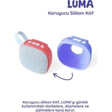 Lumaverse Luma Mavi Koruyucu Silikon Kılıf - Luma Şarkı ve Hikaye Kutusunu Darbe, Düşme ve Çizilmelere Karşı Korumak Için Çocuk Dostu Esnek Kılıf