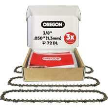 Odea E72X3 Testere Zinciri, 3'lü Paket, Gri