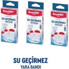 Banduff Su Geçirmez Yara Bandı 3'lü Paket (24 Adet)