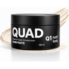 Odea Q1 Mat Saç Pastası & Wax 100 Ml, Güçlü Tutuş, Doğal Mat Görünüm, Hacim Artırıcı Saç Şekillendirici Hair Paste, Unisex