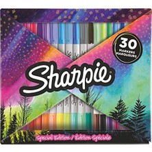 Odea Sharpie Fine Permanent Markör 30'lu Karışık Kutu, Zarf