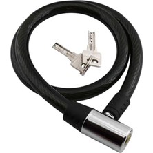 Odea Bisiklet Kilidi 80 cm Halat Zincir Kilit Motosiklet Çelik Kilit Çap 14 Ø Hırsız Önleme Güvenlik