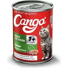Odea Yetişkin Yaş Kedi Sı Ciğerli 415GR 24LÜ