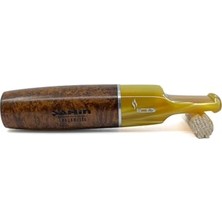 Odea Şahin 9 mm Filtreli Toscanello-Backwoods Gül Kökü (Briar) Puro Ağızlığı - 2608