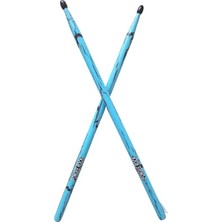 Odea Pongee Rock 5A Davul Bageti Blu Çatlak Model El Yapımı Baget