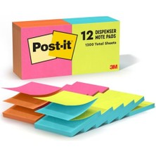 Odea Pop-Up Refill, 4 Dönüşümlü Olarak Cape Renkler, 3 x 3, 100/PAD, 12 Pads/pack, 12 Pad Olarak Satılır