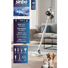 Odea Sinbo SVC-8634 Kablosuz Dikey Süpürge Hayvan Setli