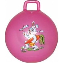 Odea Eğlenceli Zıplama Topu 45 cm Çocuk Boyu Zıp Zıp Top