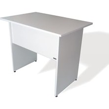Odea Beyaz Sude Çalışma Ofis Masası 90X60X75H