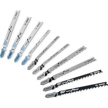 Odea Bosch Professional 10 Parçalı Dekupaj Testere Bıçağı Seti Basic For Wood And Metal (Ahşap ve Metal Için, Dekupaj Testeresi Aksesuar