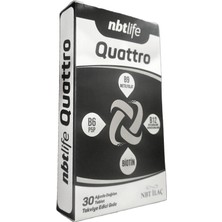 nbt ilaç nbt life quattro takviye edici gıda 30 tablet