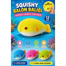 Odea Balon Balığı Eğlenceli Sukuşi Squıshy Stres Oyuncağı Yumuşak Oyuncak 1 Adet