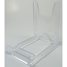 Odea Pleksi Ürün Teşhir Ayağı Sürgülü Stand 105X90X65MM Çerçeve Tabak Telefon Tıraş Makinesi Şövale (1 Adet)