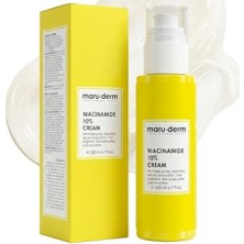 Odea Maruderm Niacinamide%10 Leke Karşıtı ve Gözenek Görünümü Inceltici Krem – Düzensiz Cilt Tonu ve Dokusuna Karşı Yoğun Etkili Bakım Kremi, 200 ml