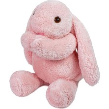 Odea Özgüner Oyuncak 45 cm Uyku Arkadaşı Tavşan,ponçik,jelly,uzun Kulaklı Yumuşak Uyku Arkadaşı,sarkık Kulaklı Pelüş,doldurulabilir Tavşan (Pembe)