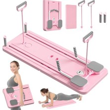 Odea Çok Fonksiyonlu Egzersiz Aleti, Pilates Reformer, Direnç Bantlı, Ev Tipi Istasyon Tahtası, Zamanlayıcılı, Çp Hediyeli, Pembe
