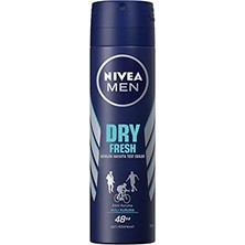 Odea Nivea Dry Fresh Erkek Sprey Deodorant, 150 ml