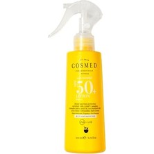 Odea Cosmed Tüm Cilt Tipleri Için Aile Boy Yüz ve Vücut Sprey Güneş Kremi - Lotion SPF50+ - 200 ml