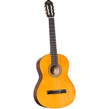 Odea VC204L Klasik Gitar, Scale 4/4, Solak, Naturel Mat, Kapak
