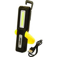Odea 61467 3W USB Rechargeable Cob Torch & Lamp